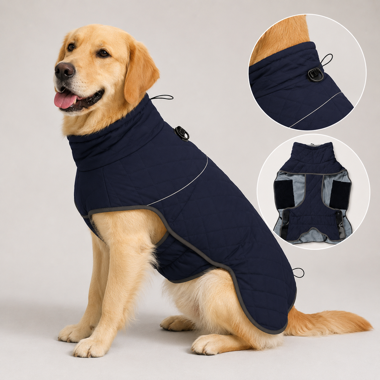 Dotoner Reflective Winter Dog Coat