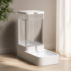 Automatic Dog Food and Water Dispenser Set