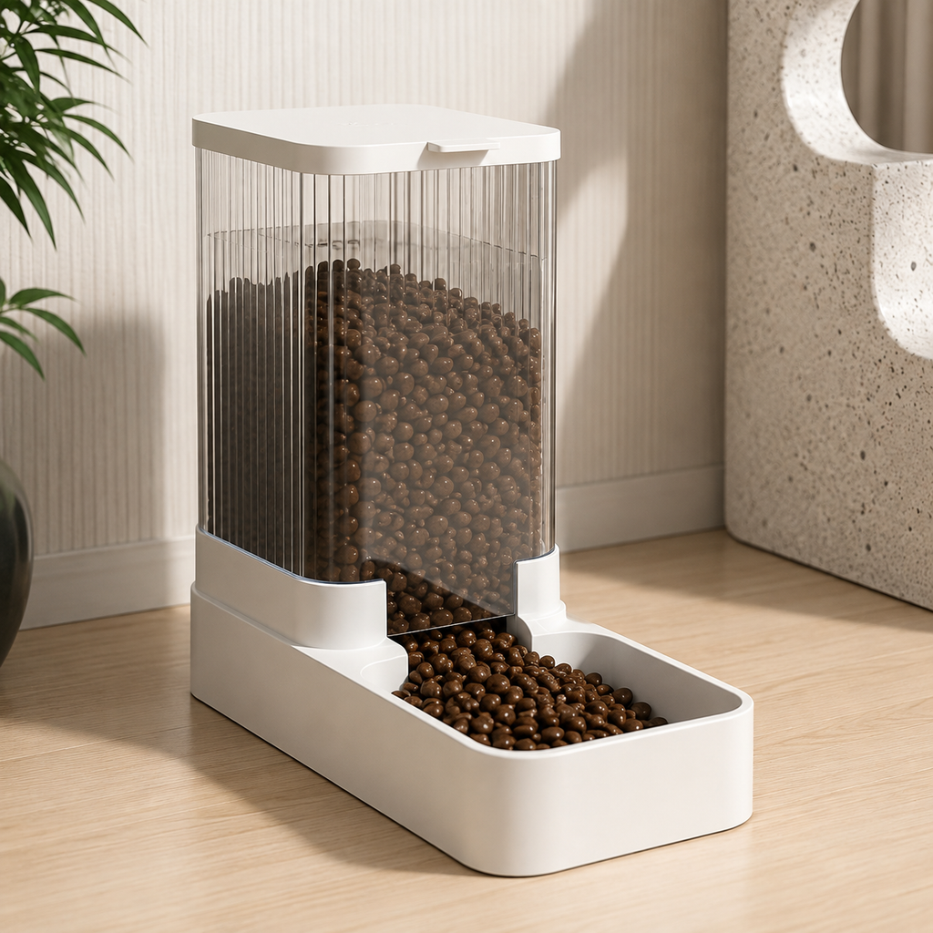 Automatic Dog Food and Water Dispenser Set