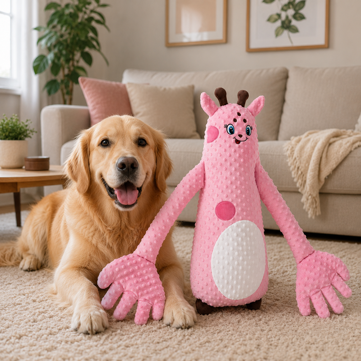  Electric Pet Comfort Pillow with Soothing Patting Motion