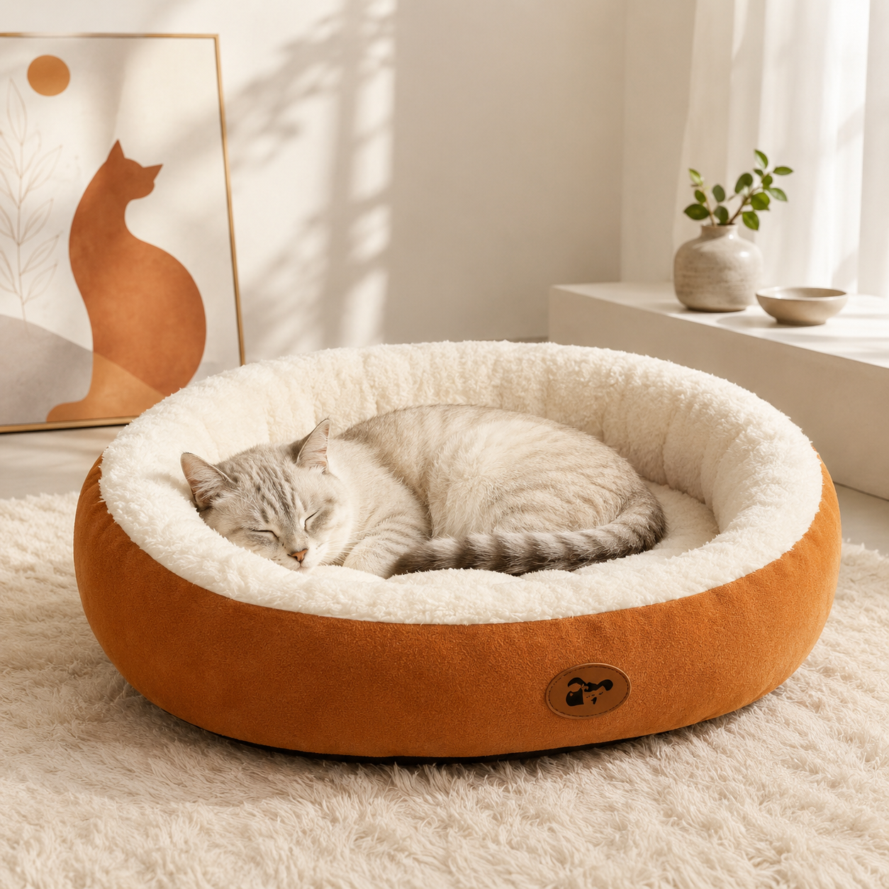 Weiches Katzensofa