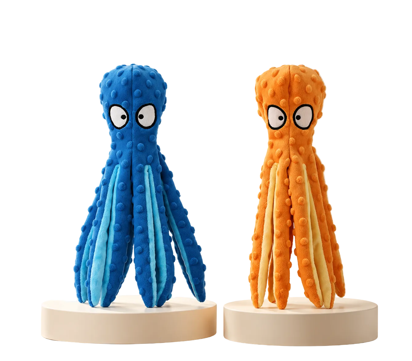 Octopus Plush Dog Toys