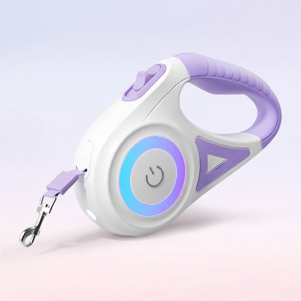 5M LED Automatic Retractable Dog Leash