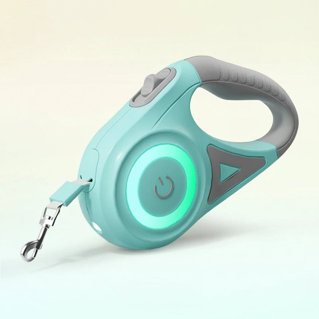 5M LED Automatic Retractable Dog Leash