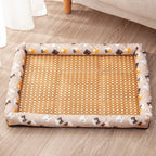 Cooling Rattan Pet Sleeping Mat
