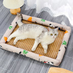 Cooling Rattan Pet Sleeping Mat