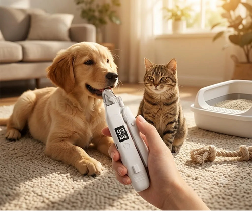 2 in 1 LED Pet Nail Clipper and Grinder