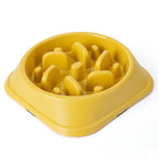 Non-Slip Slow Feeder Dog Bowl