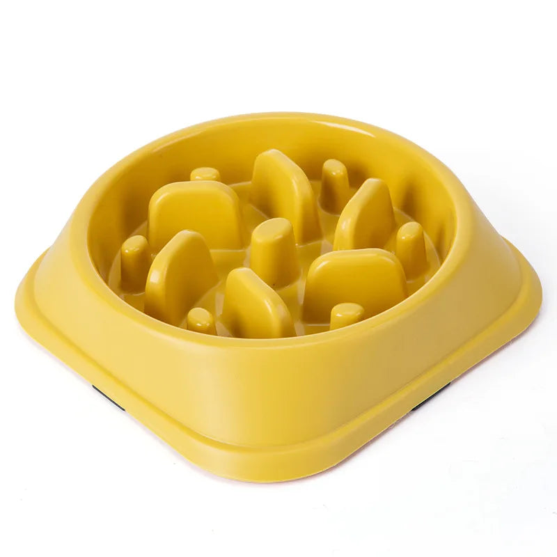 Non-Slip Slow Feeder Dog Bowl