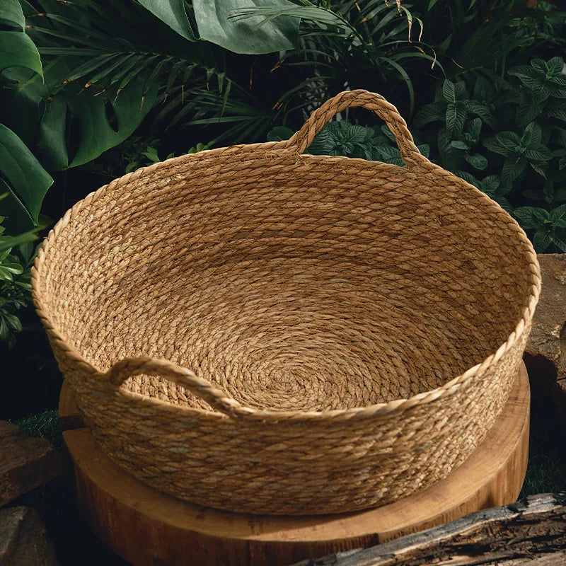 Rattan Donut Pet Bed