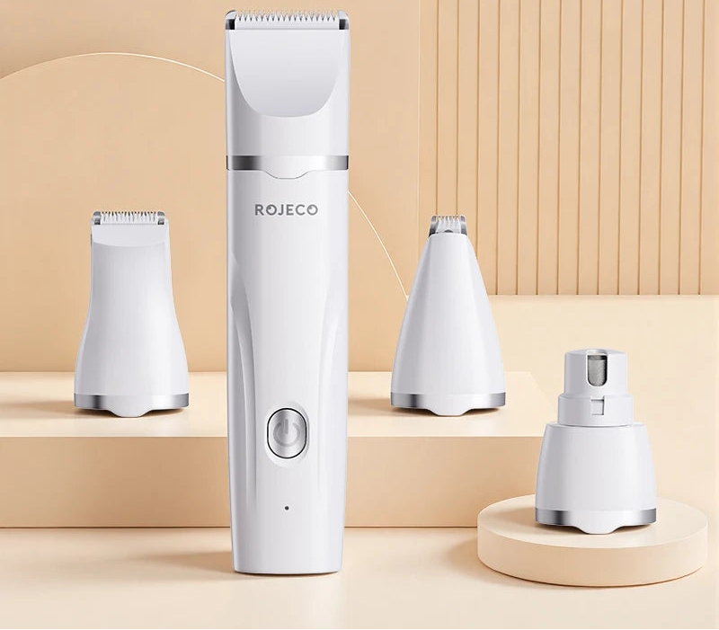 4-in-1 Professional Pet Grooming Trimmer Kit